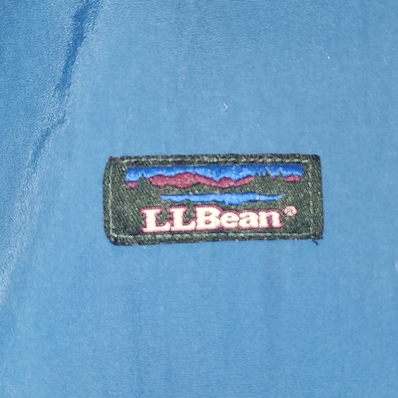 Vintage Blue LLBean Insulated Warm Up Jacket Mens Size Large *🔥VERY WARM🔥* - Picture 6 of 6